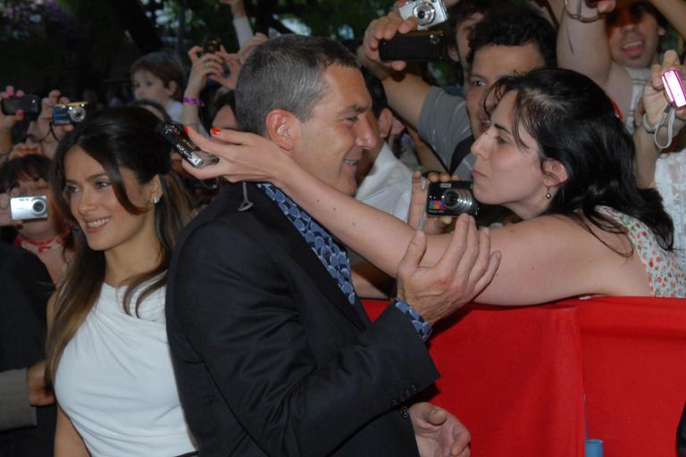 Antonio Banderas e Salma Hayek lançam 'O Gato de Botas' em Buenos Aires, Argentina