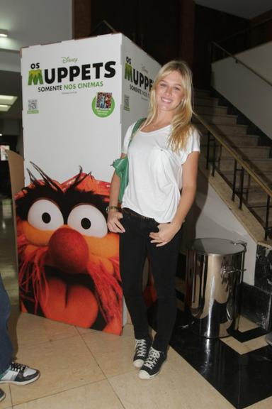 Fiorella Mattheis confere ‘Muppets’ no Rio de Janeiro