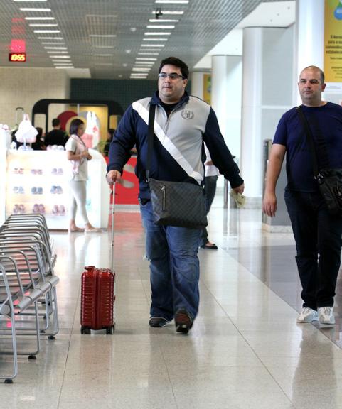 André Marques circula pelo Aeroporto Santos Dumont