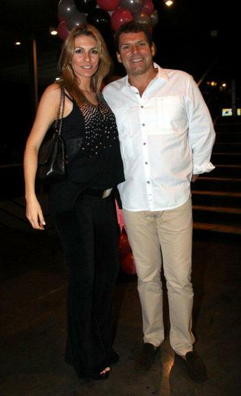 Alexandre Accioly e a esposa Renata Padilha