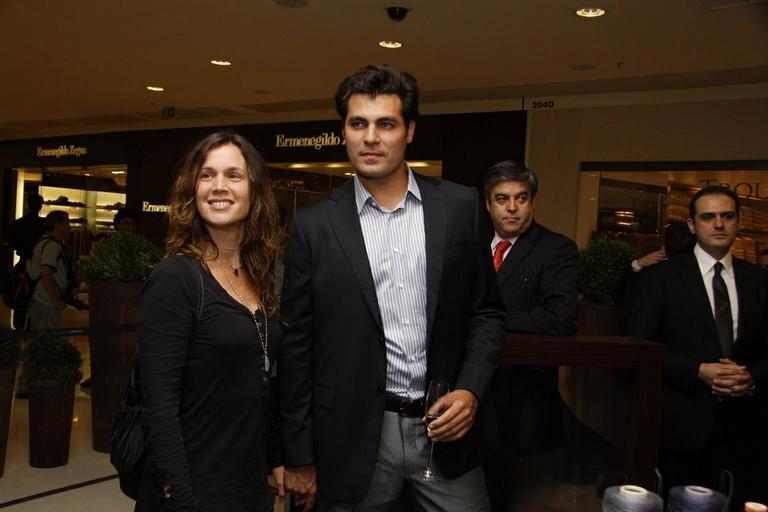 Thiago Lacerda com a esposa Vanessa Lóes