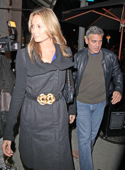 George Clooney e Stacy Keibler