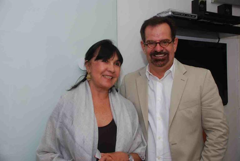 Raquel Arnaud e Eduardo Machado