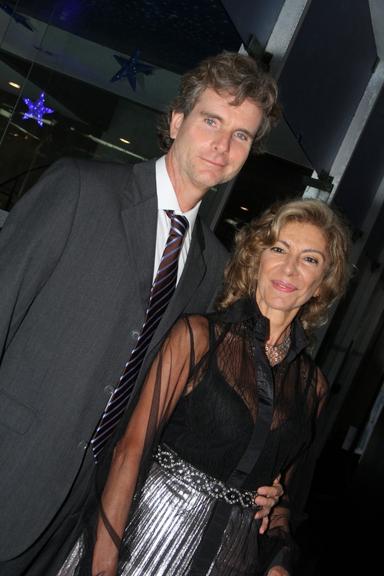 Marília Pêra e o marido, Bruno Faria, são padrinhos