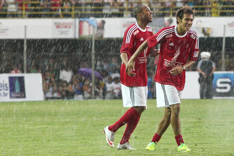 Robinho e Neymar