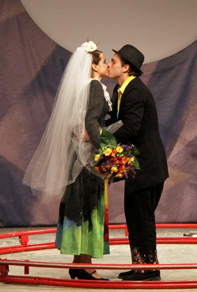 João Velho atua no espetáculo teatral Chagall 