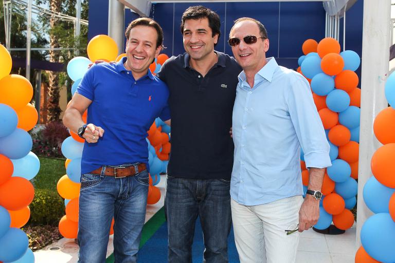 Celso Zucatelli, Edu Guedes e Britto Jr.