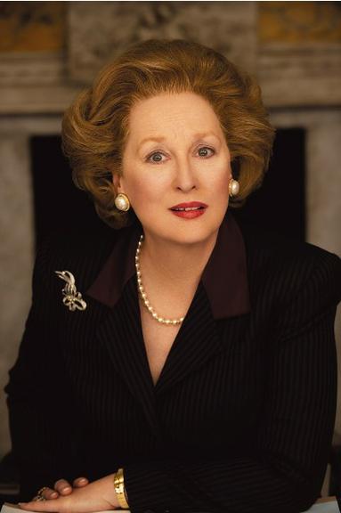 Meryl Streep interpretou a ex-primeira-ministra Margaret Thatcher no filme 'Dama de Ferro'