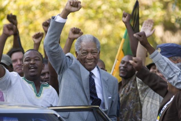 Morgan Freeman interpretou Nelson Mandela no filme 'Invictus'