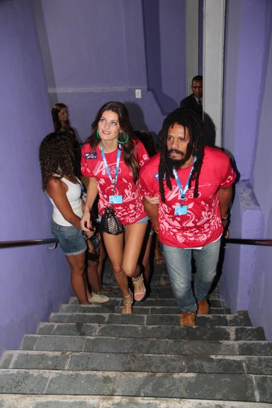 Isabeli Fontana e Rohan Marley se divertem em Salvador