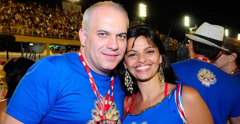 Sandro Rocha e a mulher, Liane