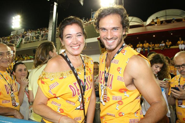 Lilia Cabral e Paulo Rocha