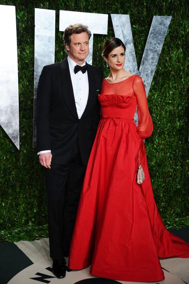 Livia Giuggioli e Colin Firth