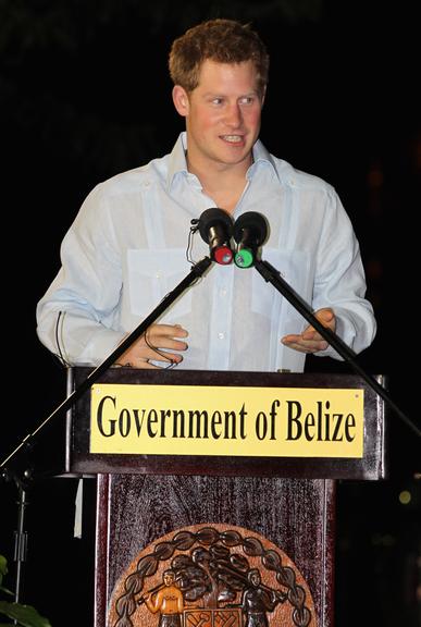 Príncipe Harry em Belize