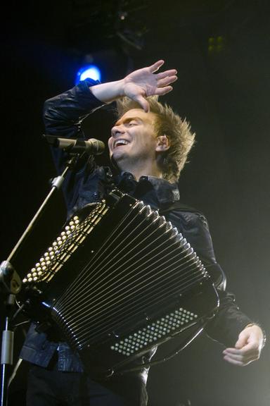 Michel Teló faz show em Madrid, na Espanha