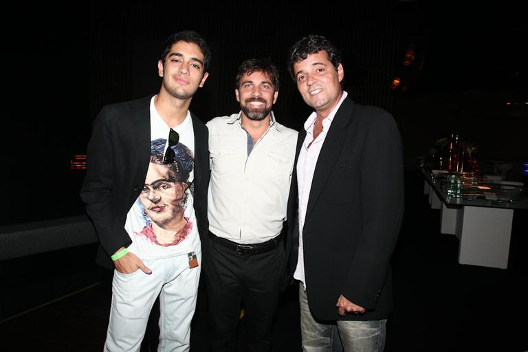 Miguel Rômulo, Marcelo Faria e Felipe Camargo