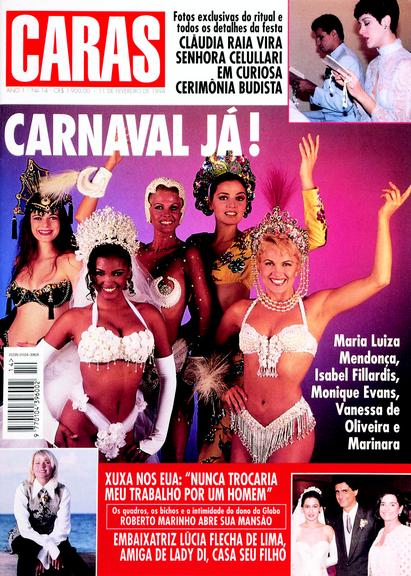 Maria Luiza Mendonça, Isabel Fillardis, Monique Evans, Vanessa de Oliveira e Marinara - edição 14
