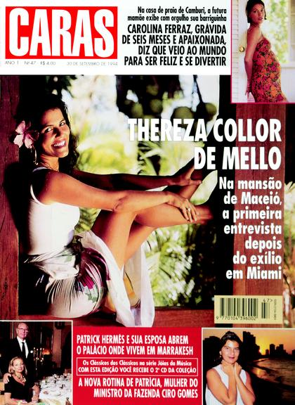 Thereza Collor de Mello - edição 047