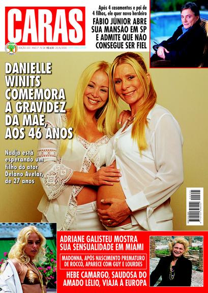 Danielle Winits e a mãe, Nadja - edição 355