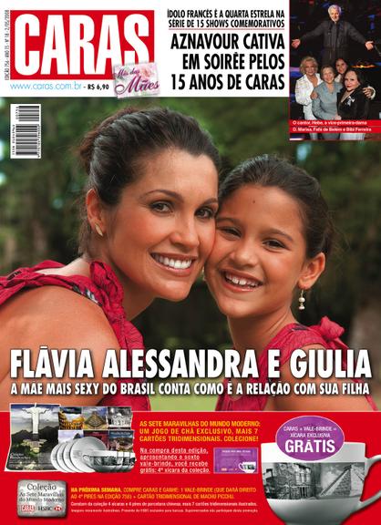 Flávia Alessandra e Giulia - edição 756