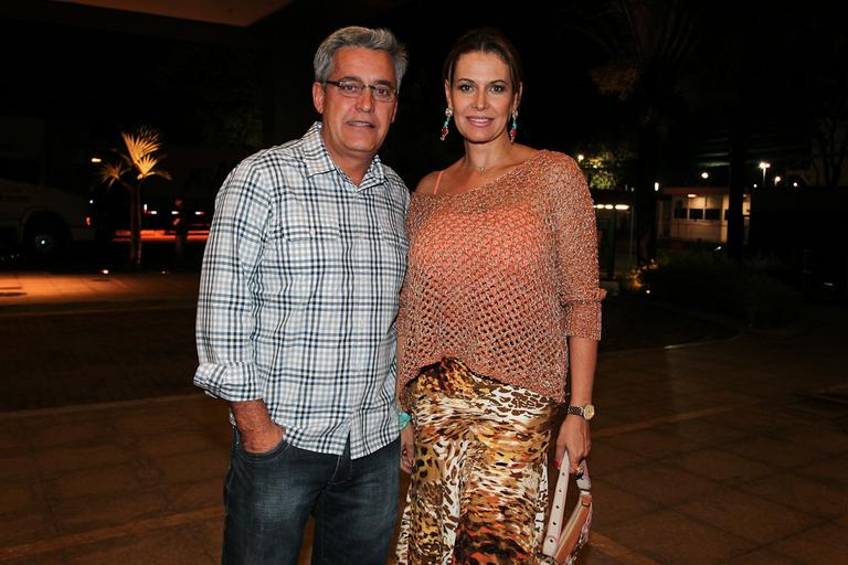 Mauro Naves com a esposa Patrícia