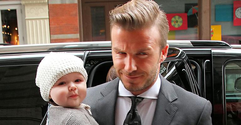David Beckham e Harper Seven