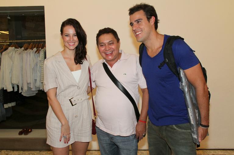 Paola Oliveira, Glaycon Muniz e Joaquim Lopes