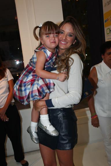 Ticiane Pinheiro e a filha Rafaella