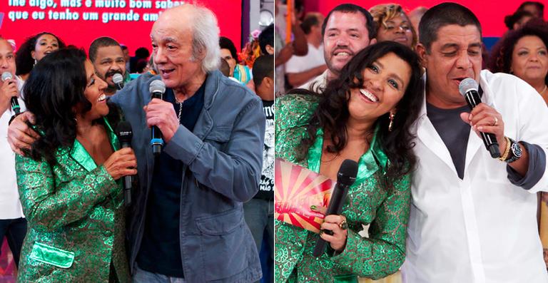 Regina Casé recebe Erasmo Carlos, Zeca Pagodinho e outros convidados para celebrar a amizade no último 'Esquenta!' da temporada