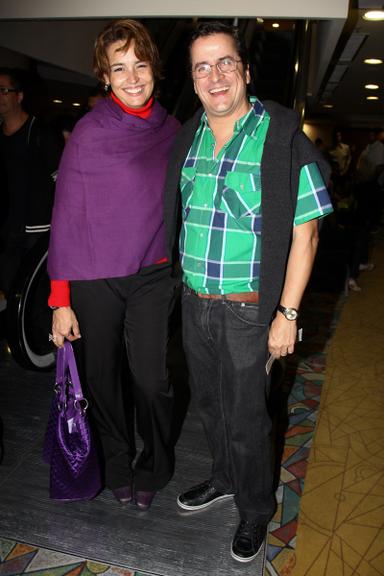 Suzi Rêgo com o marido Fernando Vieira