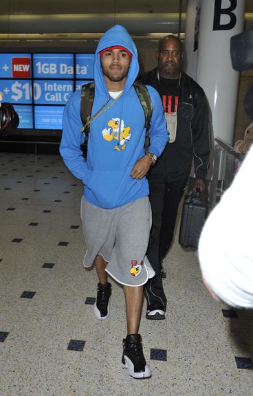 Chris Brown e Rihanna quase se encontram em aeroporto