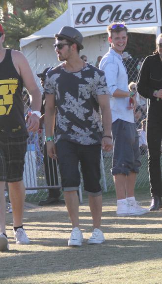 Joe Jonas no festival de música de Coachella