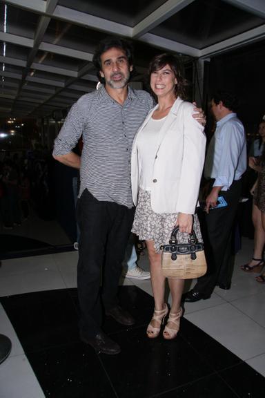 Marcos Prado e Maria Paula na pré-estreia de 'Paraísos Artificiais'