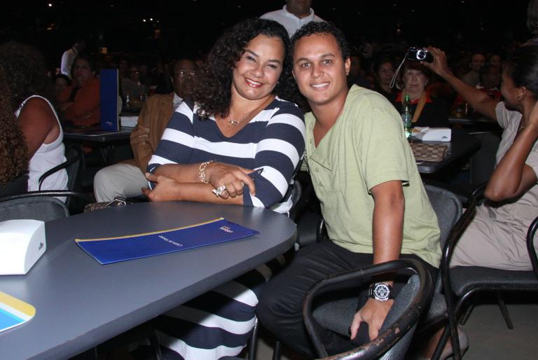 Solange Couto e seu marido Jamerson Andrade