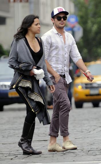 Michelle Rodriguez e Zac Efron