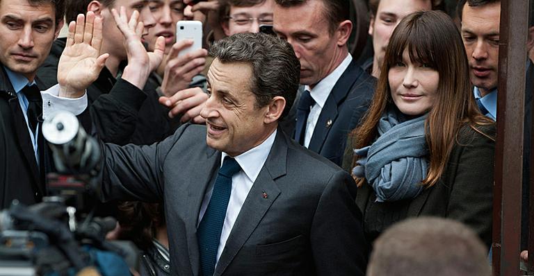 Nicolas Sarkozy e Carla Bruni 