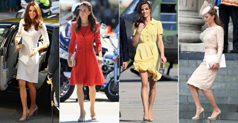 Kate Middleton: o mesmo sapato usado em vários eventos da realeza