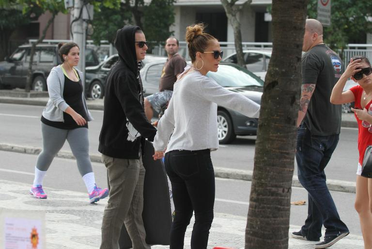 Jennifer Lopez e Casper Smart no Rio de Janeiro