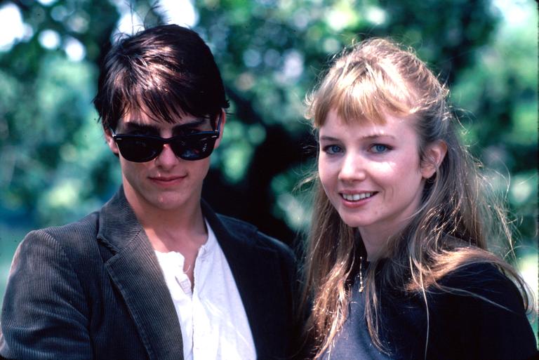 Rebecca De Mornay e Tom Cruise se conheceram durante as filmagens de 'Risky Business' e logo engataram um romance