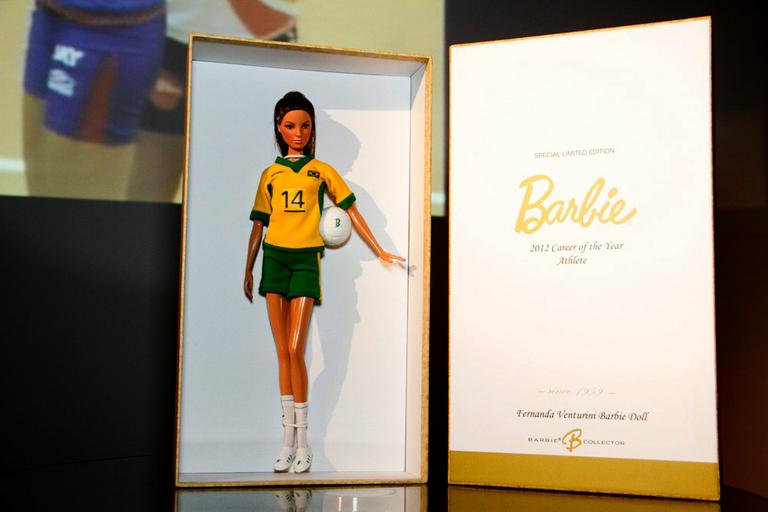 Fernanda Venturini é transformada em boneca Barbie