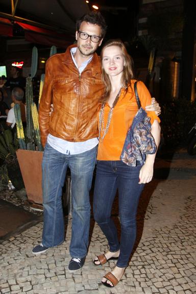 Guilherme Berenguer e a esposa Bianca Cardoso