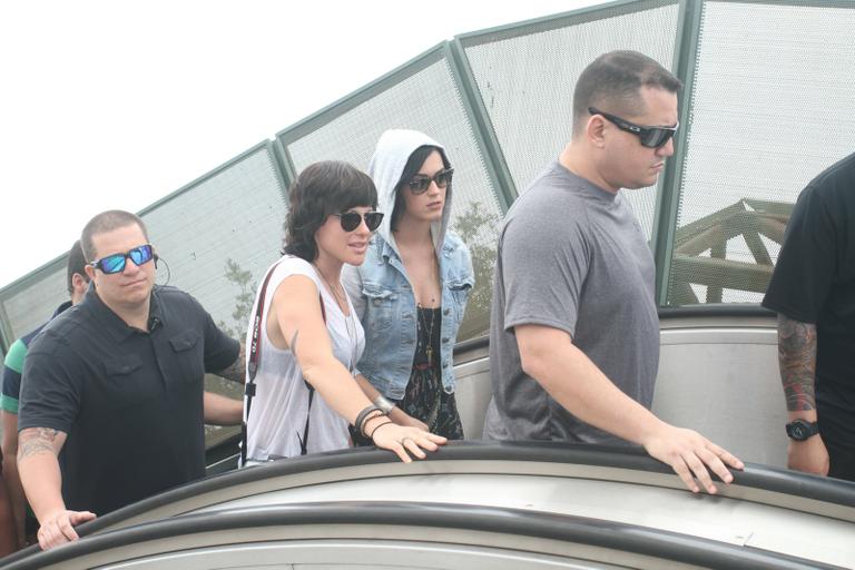 Katy Perry visita o Cristo Redentor