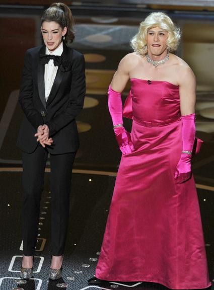 James Franco se vestiu de Marilyn Monroe para apresentar o Oscar