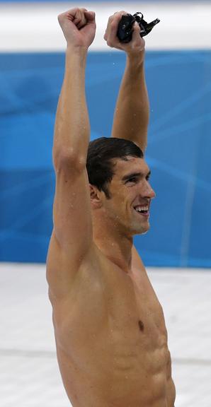 O americano Michael Phelps