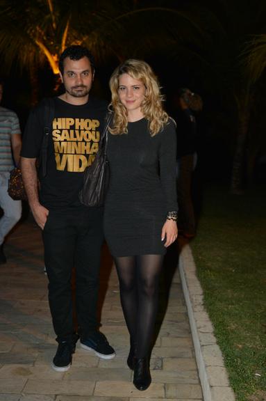 Leandra Leal e o namorado Alê Youssef 