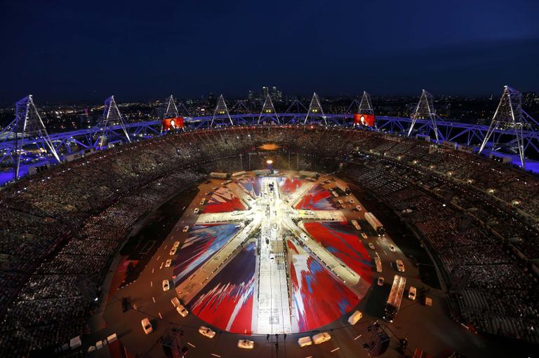 Veja fotos do show de encerramento da Olimpíada 2012