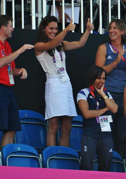 Kate Middleton na Olimpíada de Londres