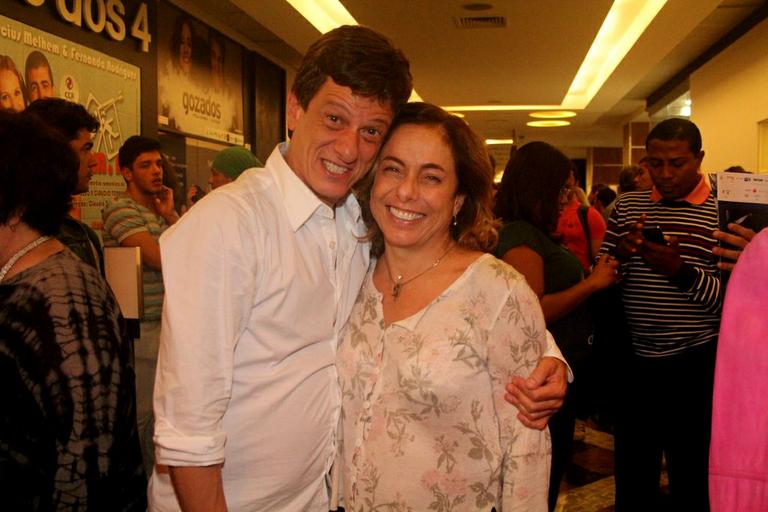 Ernesto Piccolo e Cissa Guimarães