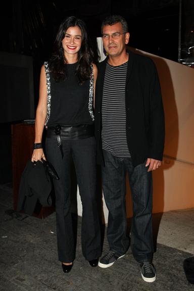 Caroline Ribeiro e o marido Paulo Lourenço