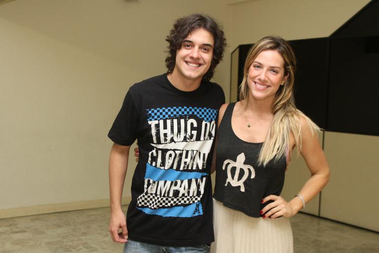 Guilherme Boury e Giovanna Ewbank